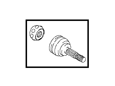 Infiniti M35 CV Joint - 39211-1BA0A