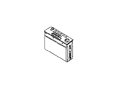 Infiniti 28184-5Z100 Controller Assembly - Dvd