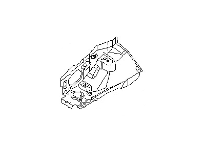 Infiniti 64130-40U00 Hoodledge-Lower,Front RH