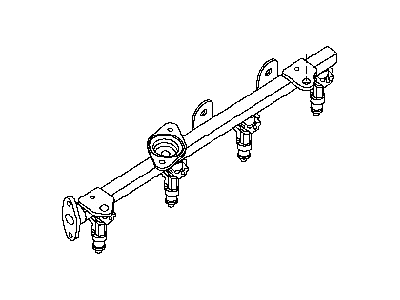 2010 Infiniti QX56 Fuel Rail - 17521-7S00A