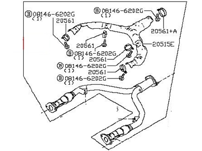 Infiniti EX35 Catalytic Converter - 20020-JL00A