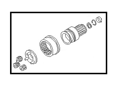 Infiniti 23312-1S710 Pinion Assy