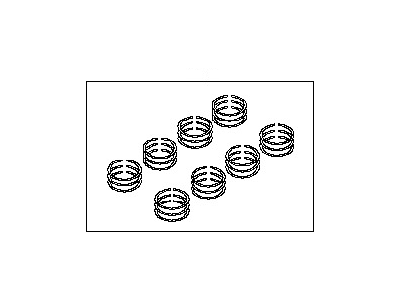 2017 Infiniti QX80 Piston Ring Set - 12033-EZ30C