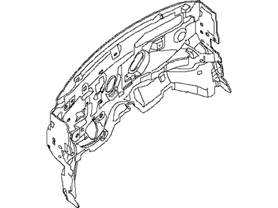 Infiniti 67900-3JA0A Insulator-Dash Lower