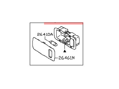 Infiniti FX37 Dome Light - 26460-CG00A