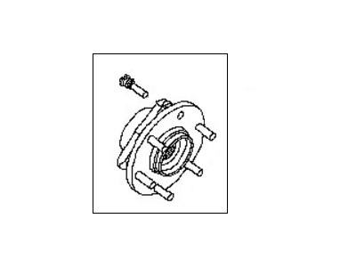 2004 Infiniti QX56 Wheel Hub - 40202-7S000