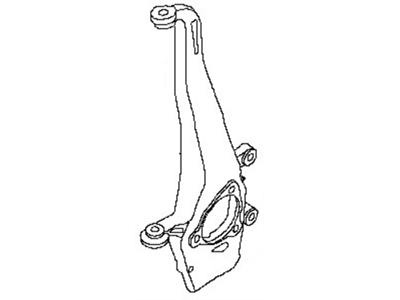 Infiniti 40015-1LA0A Spindle - KNUCKLE, LH