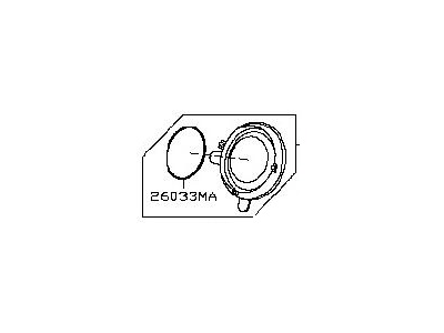 Infiniti 26030-1EA0A Cover-Socket