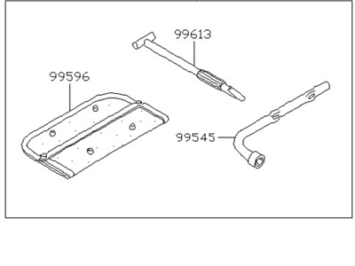 Infiniti 99501-85E05 Tool Set-STNDRD