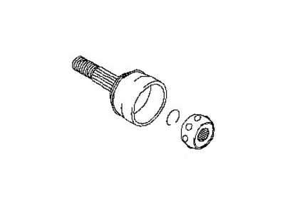 Infiniti 39211-2Y010 Joint Assy-Outer