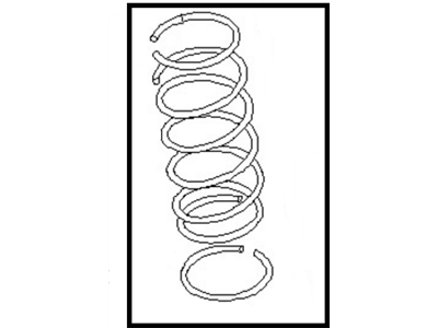 1998 Infiniti QX4 Coil Springs - 54010-0W001