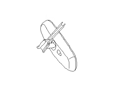 Infiniti 96321-7Y900 Mirror Assy-Inside