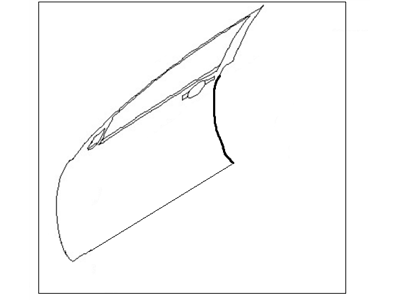 Infiniti 80153-40U30 Panel-Front Door,Outer LH