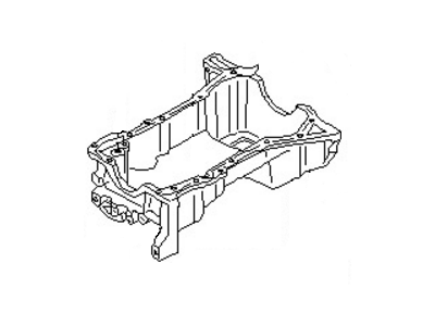 Infiniti 11111-4W000 Engine Oil Pan