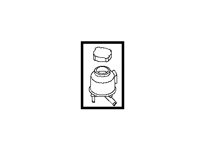 Infiniti M37 Power Steering Reservoir - 49180-JK00A
