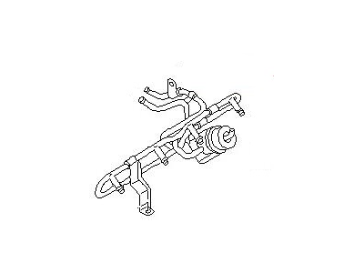 1990 Infiniti M30 Fuel Rail - 17521-19P11