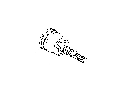 Infiniti 39211-60U60 Joint Assy-Outer