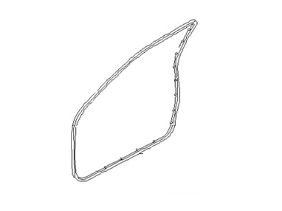 Infiniti QX4 Weather Strip - 80831-0W000