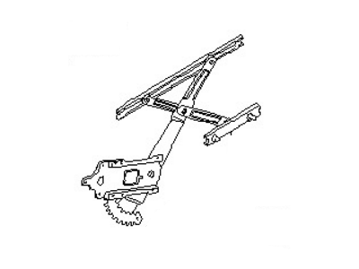 Infiniti Window Regulator - 80720-7S000