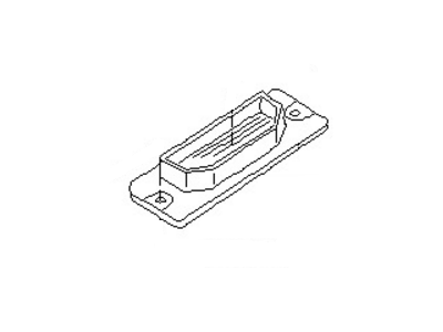 Infiniti 26511-3J100 Lens-Licence Lamp