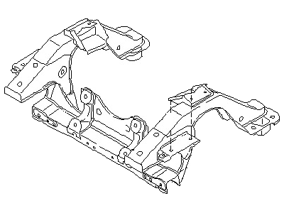 Infiniti 54400-0W000 Member Complete-Front Suspension