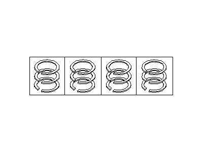 Infiniti 12035-4M802 Ring Set-Piston