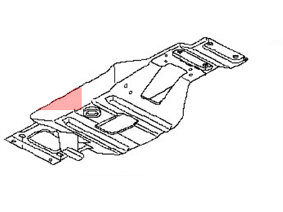 Infiniti 96982-7S00A Bracket-Roof Console Box