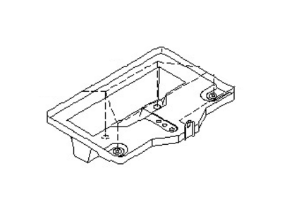 Infiniti 64866-AL51A Bracket Battery