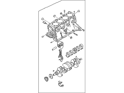 Infiniti 10103-5NAHA Engine-Short