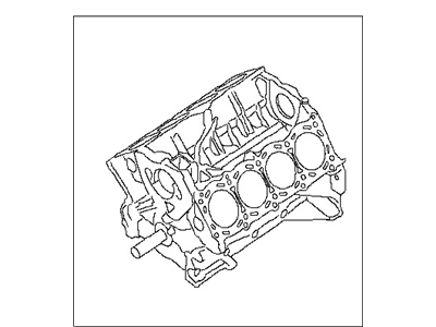 Infiniti 10103-ZE00A Engine-Short