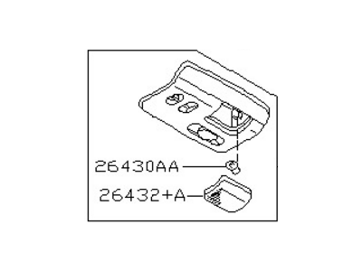 Infiniti 26430-2Y012 Lamp Assembly-Map