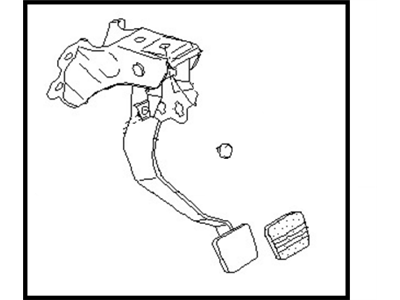 Infiniti 46501-2Y915 Pedal Assy-Brake W/Bracket