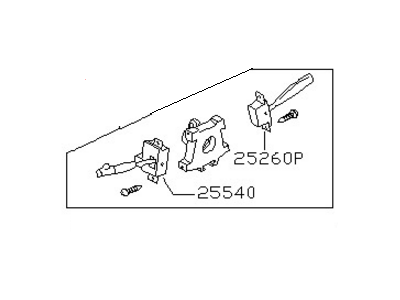 1992 Infiniti G20 Headlight Switch - 25560-85E00