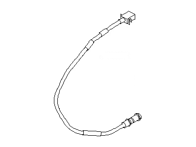 Infiniti 34908-0W000 Cable Assembly-Key Inter Lock