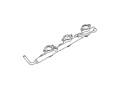 1996 Infiniti J30 Fuel Rail - 17522-10Y00