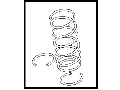 2000 Infiniti I30 Coil Springs - 54010-2Y103