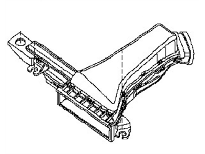 Infiniti JX35 Air Intake Coupling - 16554-3JA0A