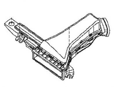 2013 Infiniti JX35 Air Duct - 16554-3JA0A