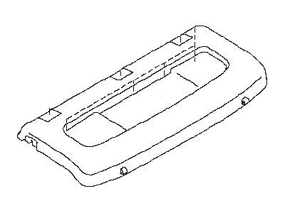 Infiniti 79910-4L740 Finisher-Rear Parcel Shelf