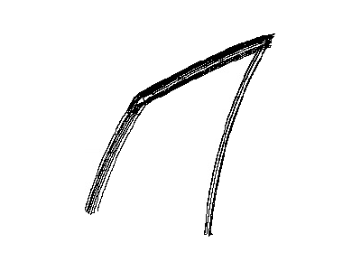 Infiniti 82330-7S000 Glass Run-Rear Door Window,RH