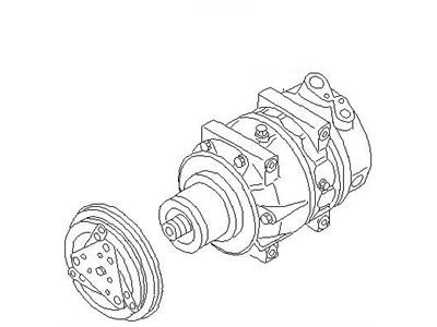 Infiniti 92600-4W000 Compressor-Cooler