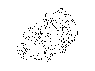 Infiniti 92610-4W000 Compressor Wo Cl