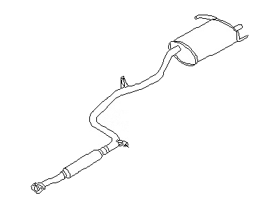 2005 Infiniti QX56 Exhaust Pipe - 20100-7S600