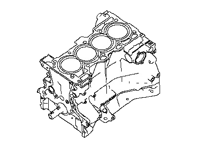 Infiniti 10103-3TASC Engine-Short