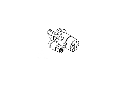 Infiniti 23300-2J261 Motor Assy-Starter