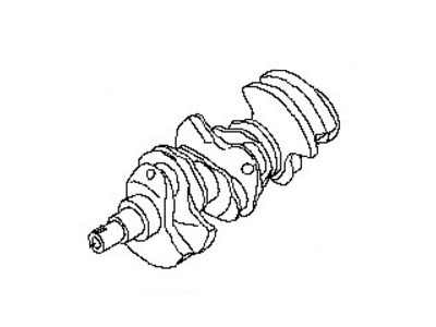 Infiniti 12200-60J10 CRANKSHAFT Assembly