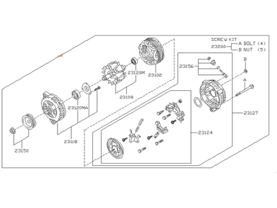 Infiniti Alternator - 23100-2Y900