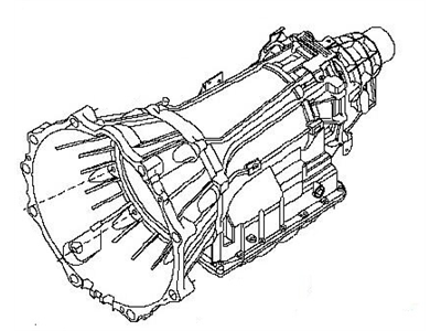 Infiniti 31020-ZE02C Transmission Assembly - Auto