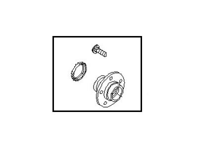 Infiniti 43200-2Y000 Rear Axle Hub Assembly