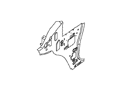 Infiniti F7601-9NBMA Dash-Side,LH